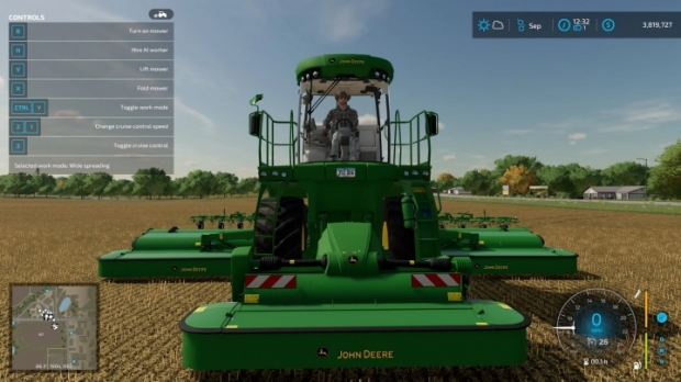 FS22 - John Deere Big M 450 Mower V1.0