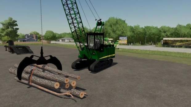 FS22 - John Deere Grapple Yarder V1.0
