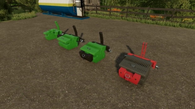 FS22 - John Deere Slice Weight V1.0