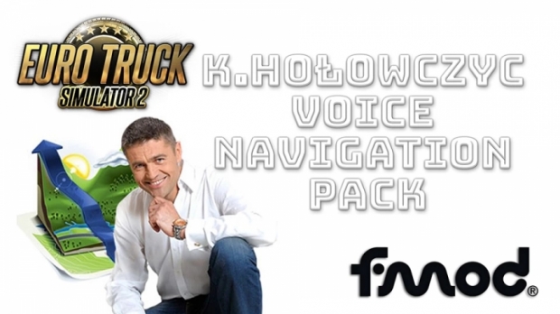ETS2 - K.Holowczyc Voice Navigation Pack V3.3 (1.42.x)