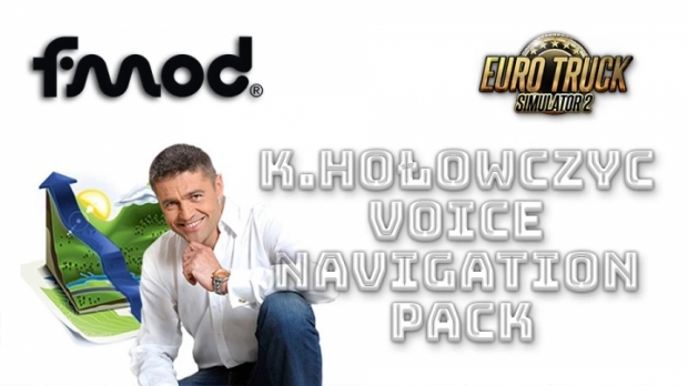 ETS2 - K.Holowczyc Voice Navigation Pack V3.4 (1.43.x)