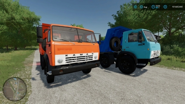 FS22 - Kamaz Dump Truck V1.0