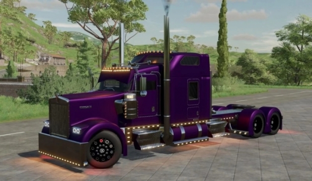FS22 - Kenworth W900 Custom Truck V2.0