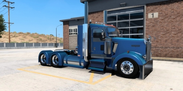 ATS - Kenworth W900l Custom Truck (1.43.x)