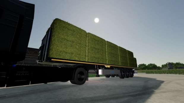 FS22 - Krone Flatbed Trailer with Autoload V1.0