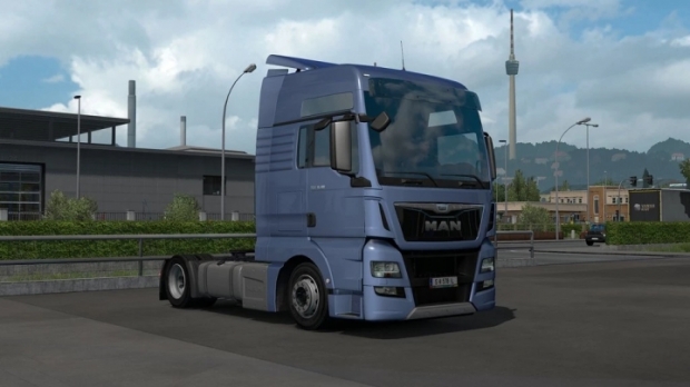 ETS2 - Low Deck Chassis Addon for SCS MAN TGX E6 V1.2 (1.43.x)