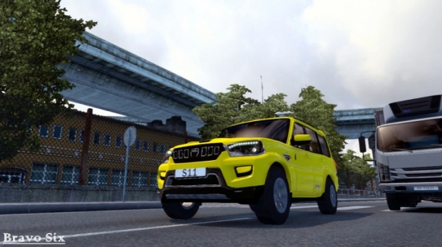 ETS2 - Mahindra Scorpio S11 V1.1 (1.43.x)