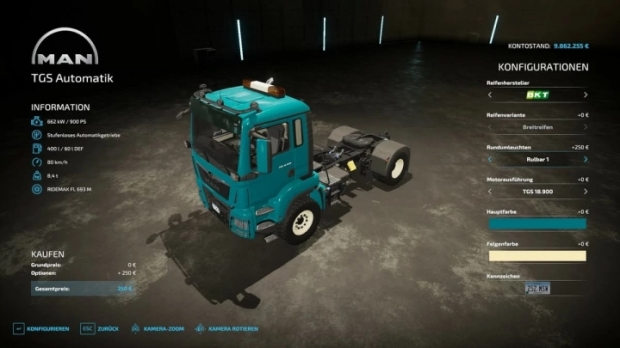 FS22 - MAN TGS Automatik V1.0