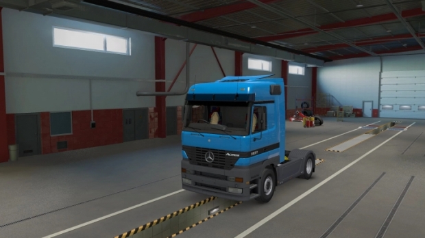 ETS2 - Mercedes Actros MPI&MPII V1.7 (1.43.x) | Euro Truck Simulator 2 ...