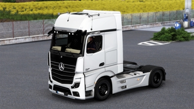 ETS2 - Mercedes-Benz New Actros 2019 V1.7.1 (1.43.x)