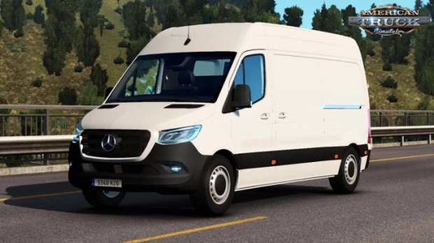 ATS - Mercedes-Benz Sprinter 2019 + Interior V1.9 (1.43.x)