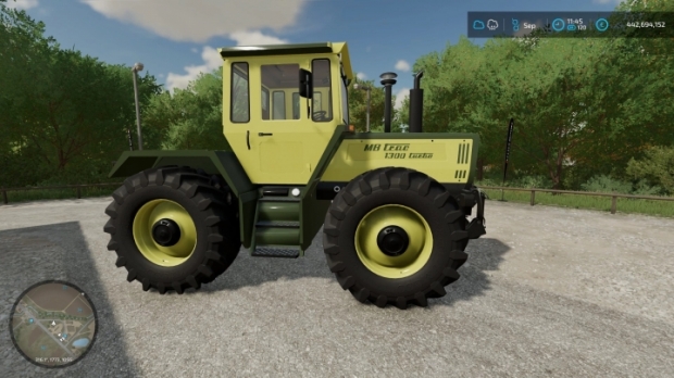 FS22 - Mercedes-Benz Trac 1300-1800 V1.0.0.1