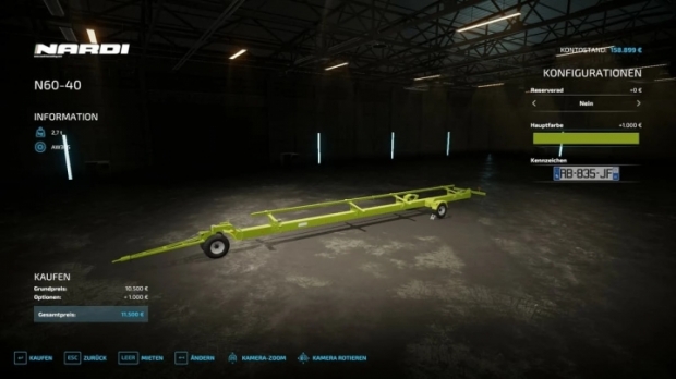FS22 - Nardi Cutter Trailer Pack V1.0