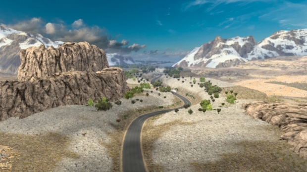 ETS2 - New Road To Asia Map V1.2 (1.43.x)
