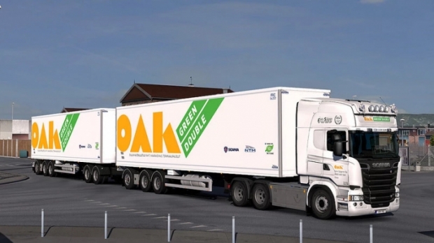 ETS2 - NTM OAK Green Double Addon (1.43.x)