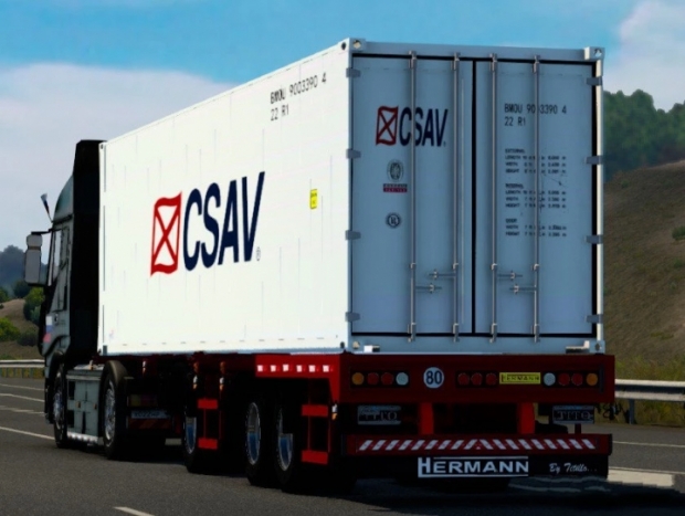 ETS2 - Ownable Container Trailer (1.43.x)