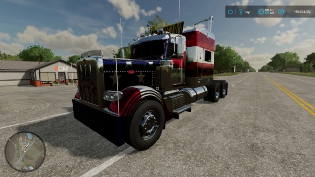 FS22 - Peterbilt 389 USA Truck V1.0