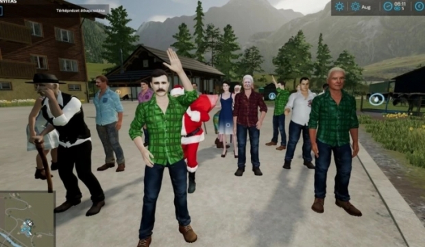 FS22 - Placeable People Decoration Pack V1.0