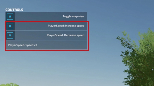 FS22 - Player Speed V1.0