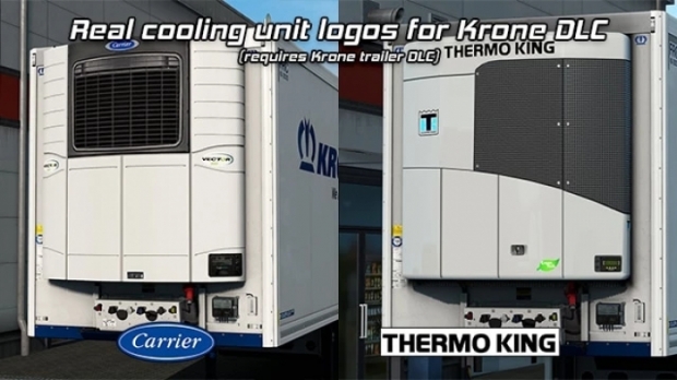 ETS2 - Real Cooling Unit Names for Krone DLC (1.43.x)