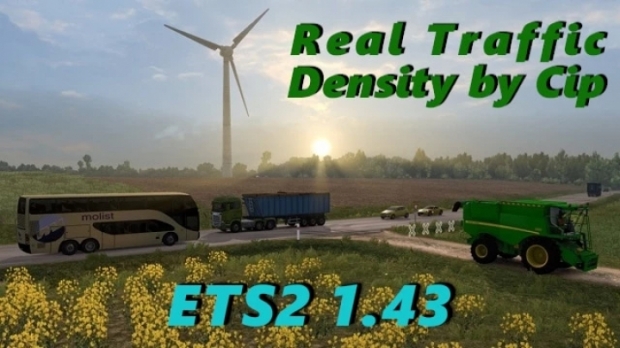ETS2 - Real Traffic Density and Ratio (1.43.x)