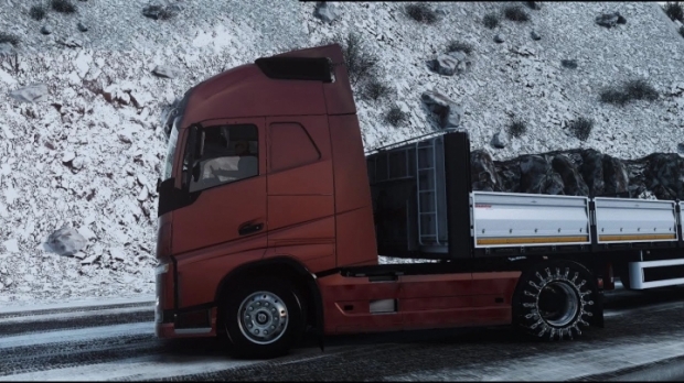 ETS2 - Real Winter Pack - Chain - Traffic - Wind - Noise V1.0 (1.43.x)