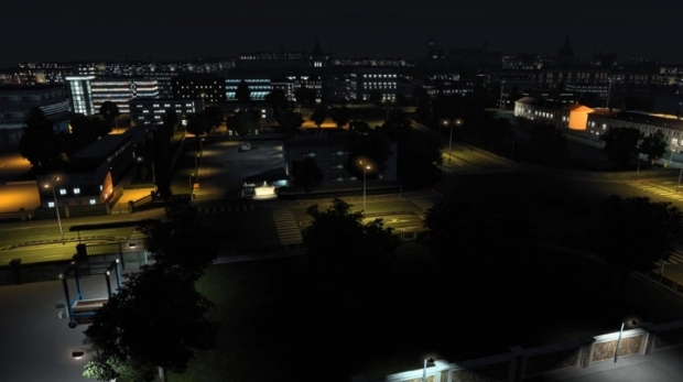 ETS2 - Realistic Building Lights V3.0 (1.43.x)