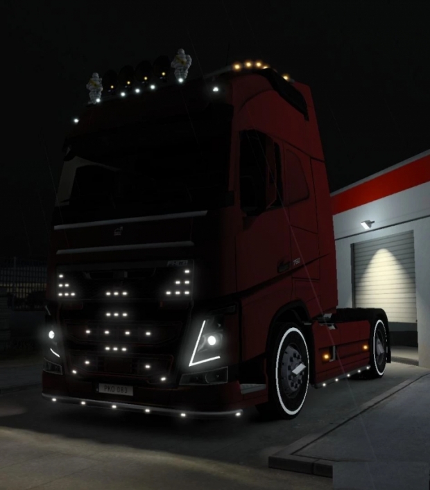 ETS2 - Realistic Led Light Pack V1.0 (1.43.x)
