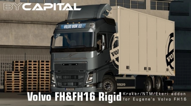 ETS2 - Rigid Chassis Addon Volvo FH&FH16 2012 V3.1.8 Fix (1.43.x)