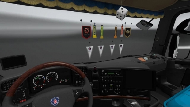 ETS2 - RJL Cabin Accessories DLC Compatibility Addon (1.43.x)