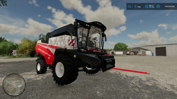 FS22 - Rostselmash RSM 161 & Draper Stream 900 V1.0