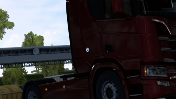 ETS2 - Scania Next Generation V8 Badges Box V1.4 (1.43.x)