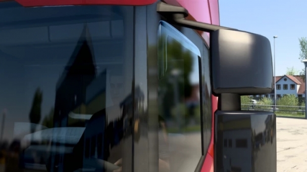 ETS2 - Scania NG Side Window Deflector V1.0 (1.43.x)