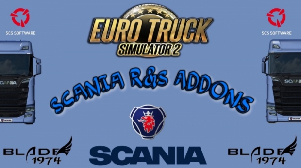 ETS2 - Scania R-S Addons V5.8 (1.42.x)