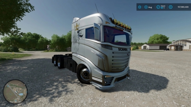 FS22 - Scania R1000 Argent V1.0
