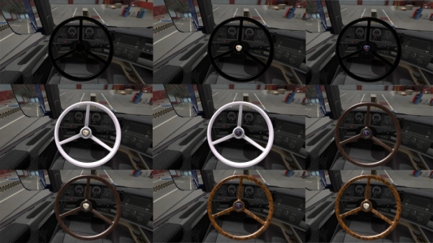 ETS2 - Scania Vabis Steering Wheel Pack V1.3 (1.43.x)