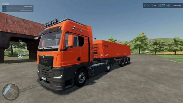 FS22 - Schmitz CargoBull S.KI Heavy 8.5 Semi Tipper V1.0