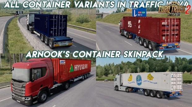ETS2 - SCS Containers Skin Project V11.0 (1.43.x)