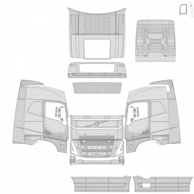 ETS2 - Template FH5 Gold Mods (1.43.x)