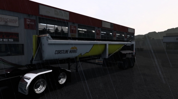 ATS - TrailKing Quarter Frame End Dump V1.1 Reworked (1.43.x)