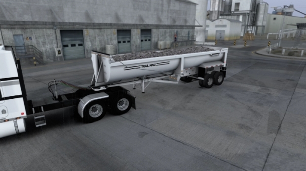 ATS - TrailKing Quarter Frame End Dump V1.2 Reworked (1.43.x)