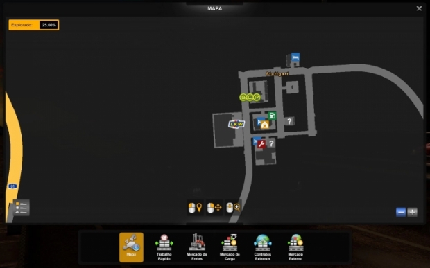 ETS2 - Ultra Zoom Map (1.43.x)