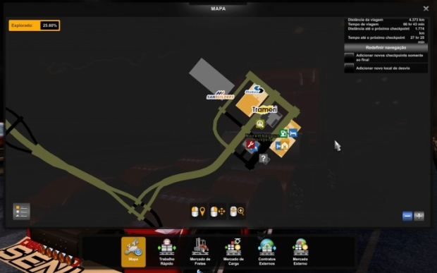 ETS2 - Ultra Zoom Map V1.4 (1.43.x)
