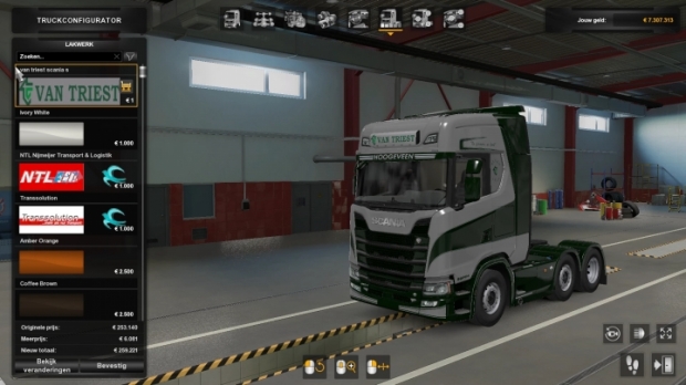 Ets2 - Van Triest Skin (1.42.x) 