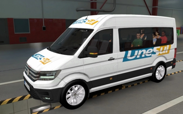 ETS2 - Volkswagen Crafter Unesul Skin (1.43.x)