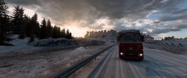 ETS2 - Winter Mod V1.6 Beta (1.43.x)