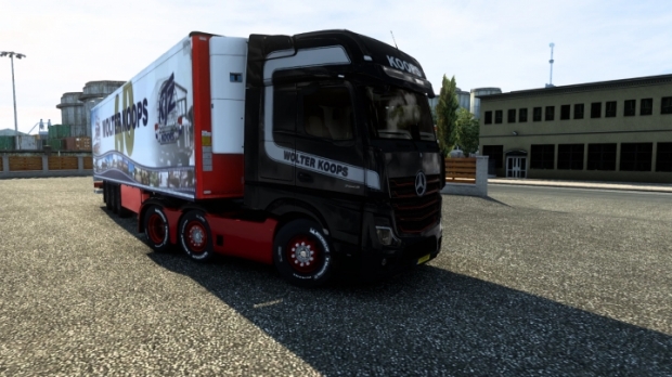 ETS2 - Wolterkoop 60 Jaar Skin V1.0 (1.43.x)
