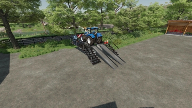 FS22 - Workshop Ramp V1.0
