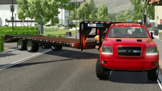 FS22 - 20Ft Gooseneck Trailer V1.0