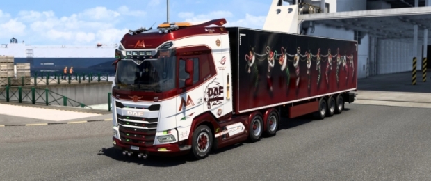 ETS2 - A&A Technology Skin Pack Trucks & Trailers V4.08.40 (1.43.x)